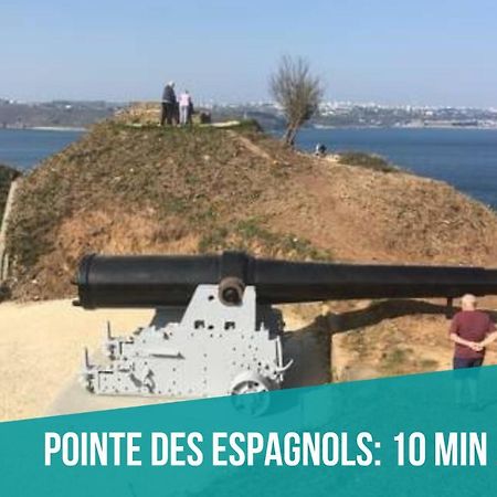 Maison Spacieuse A Deux Pas De La Plage Roscanvel Kültér fotó